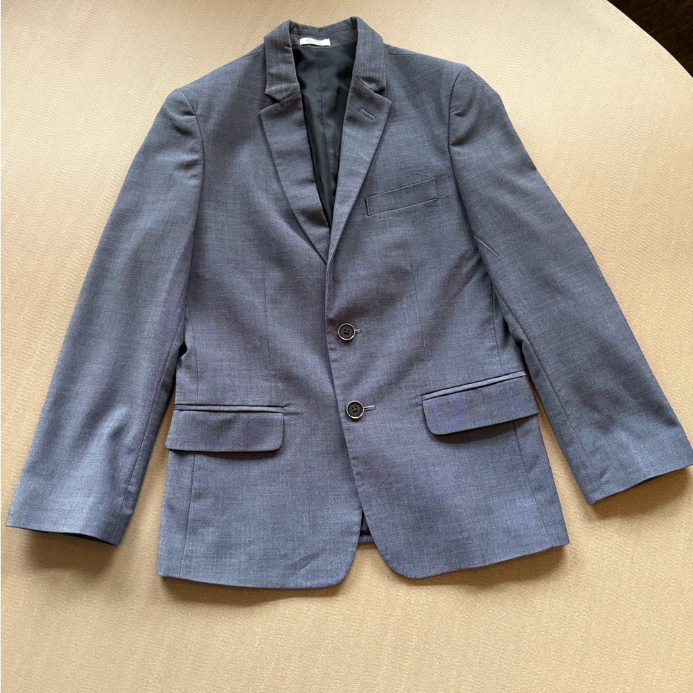 Boys Classic Blue/Grey Blazer size 10